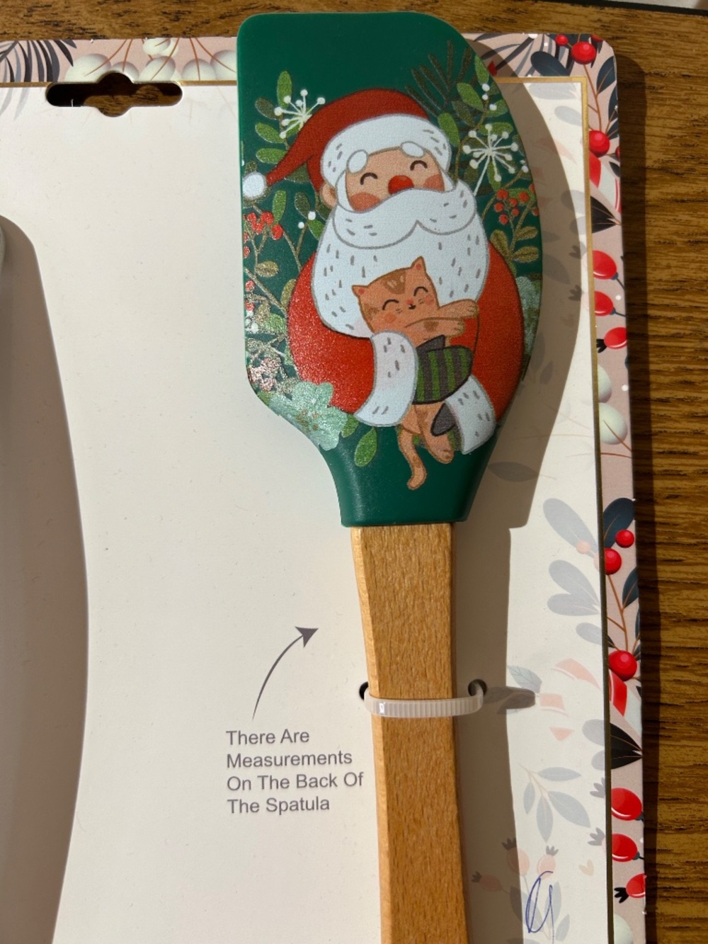 CWC Christmas Kitchen Tool Kit 5-Pack Santa Gift Stocking Baking Festive - Picture 4 of 8
